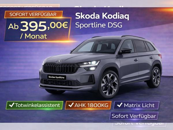 Skoda Kodiaq Sportline AHK|Matrix|elek.HK|Navi|Sofort verfügbar!