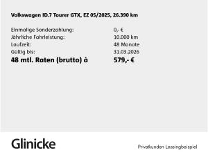 Volkswagen ID.7 Tourer GTX 4M AHK Matrix LM 20" Navi 360° ACC