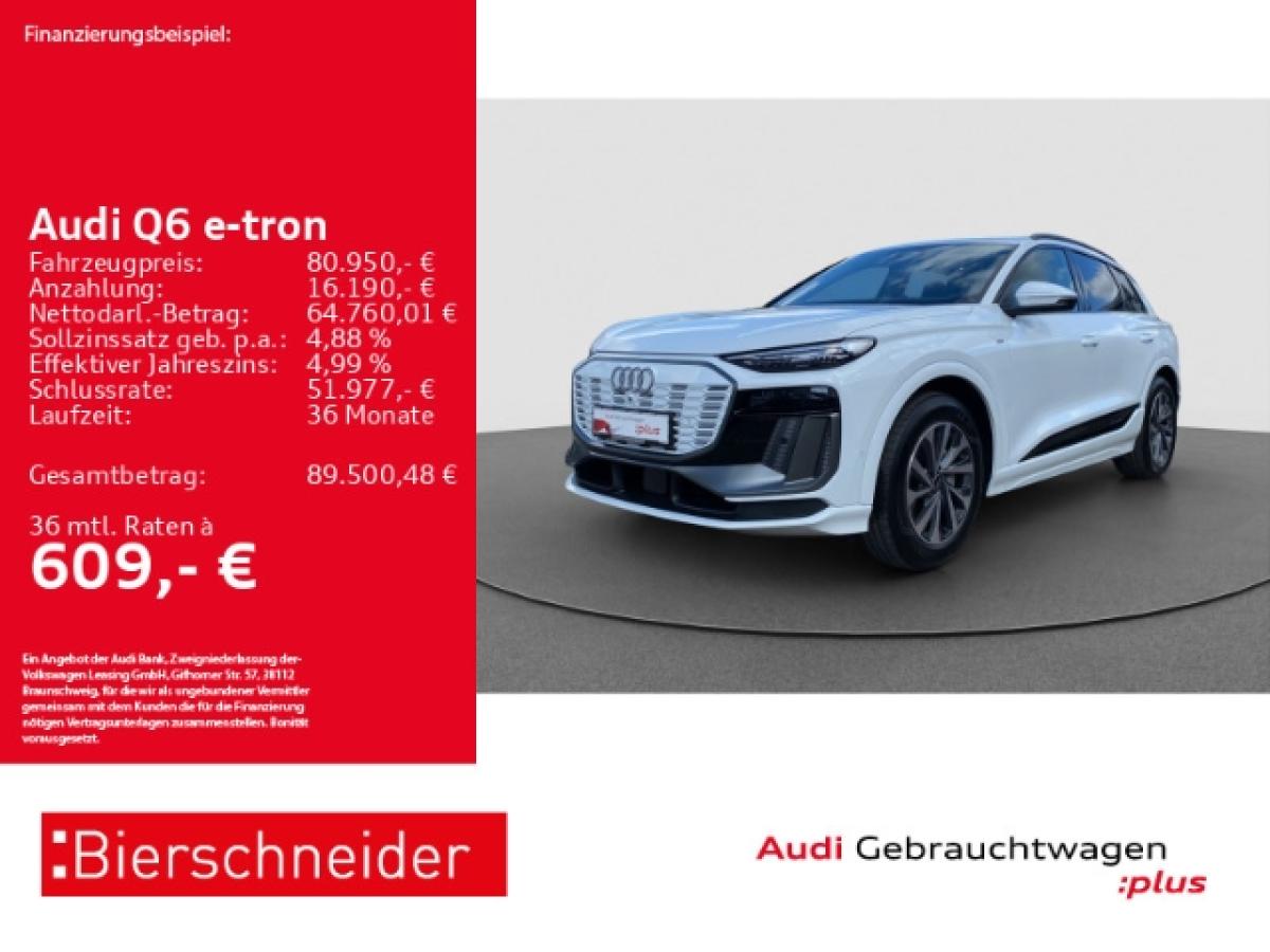 Audi Q6 e-tron qu 2x S-line AHK MATRIX PANO AR-HuD B&O