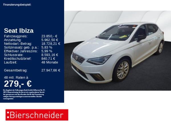 Seat Ibiza 1.5 TSI DSG FR LED NAVI SHZ CAM ACC