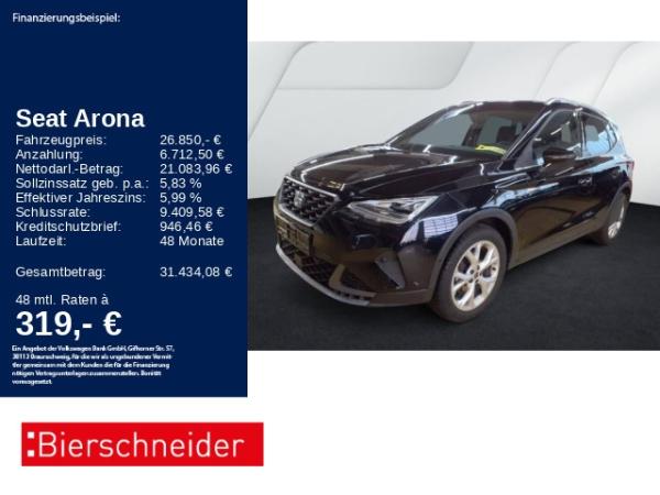 Seat Arona 1.5 TSI DSG FR AHK LED ACC CAM SHZ