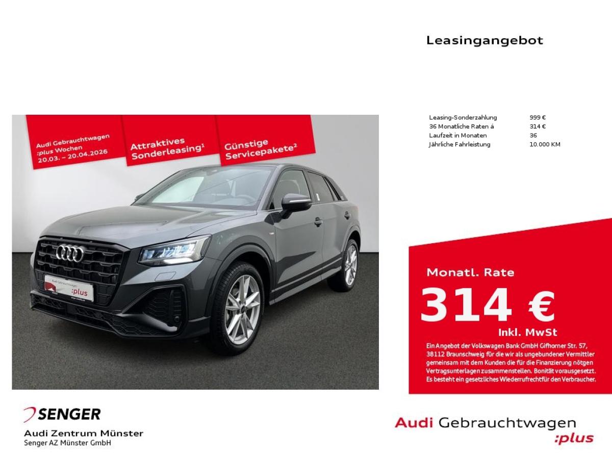 Audi Q2 35 TFSI S line LED Digitales Cockpit Kamera