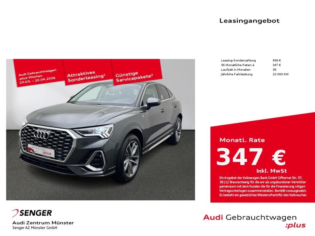 Audi Q3 Sportback 35 TDI S line S tronic MMI LED AHK