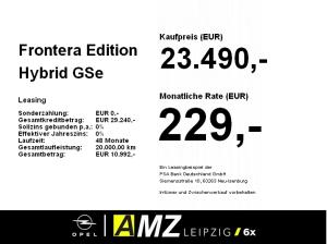 Opel Frontera Edition Hybrid