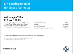 Volkswagen T-Roc 2.0 TDI Style DSG NAVI KAM ACC LED SHZ PDC LM