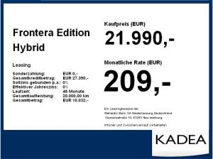 Opel Frontera Edition Hybrid