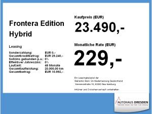 Opel Frontera Edition Hybrid