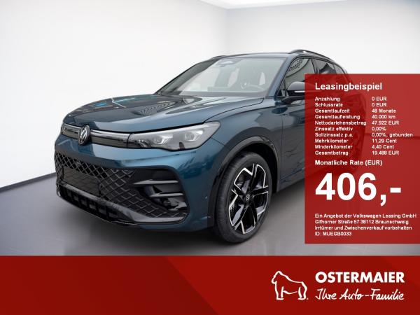 Volkswagen Tiguan R-Line 2.0TDI DSG 5J-GARANTIE,AHK,DISCOVER-PRO,IQ.LIGHT,20ALU,SHZG