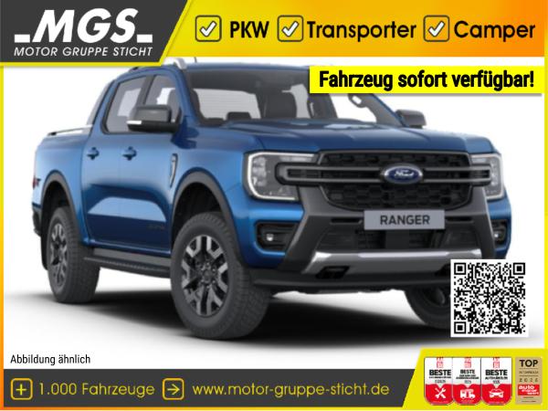Ford Ranger Wildtrak PHEV #ELEKTR.ROLLO #AHK FÜR 3,5T #360°-KAMERA