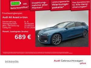 Audi A6 e-tron A6 Avant e-tron performance edition one AHK Panoramadach