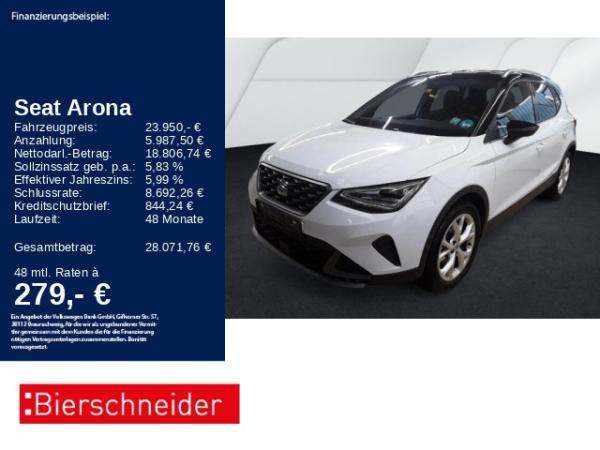 Seat Arona 1.0 TSI DSG FR LED CAM NAVI ACC SHZ