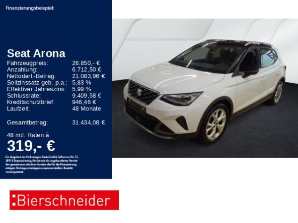 Seat Arona 1.5 TSI DSG FR AHK LED ACC CAM SHZ