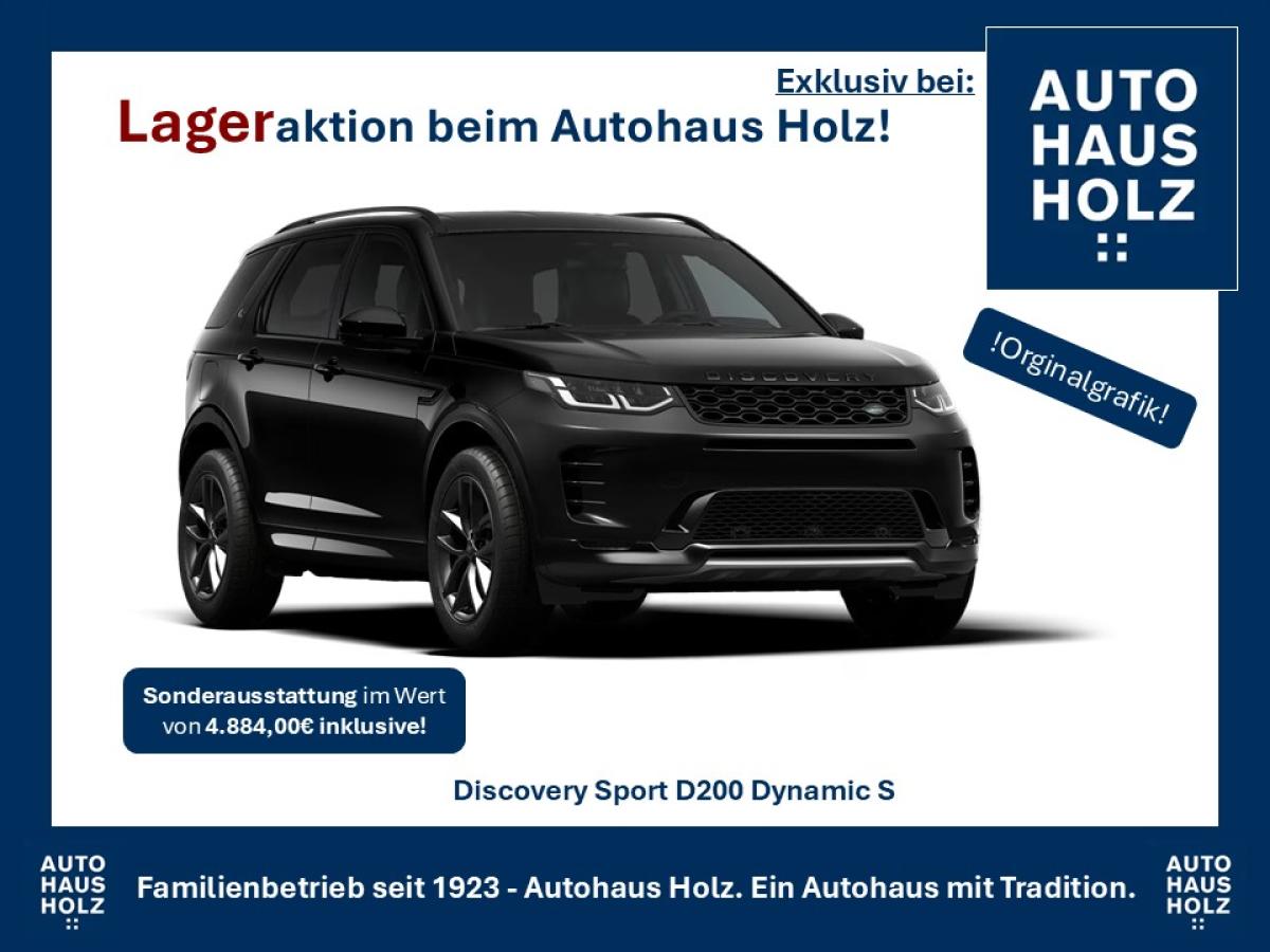 Land Rover Discovery Sport D200 Dynamic S - KOMFORT-PAKET - SHZ - 19 ZOLL BLACK - 360 GRAD KAMERA