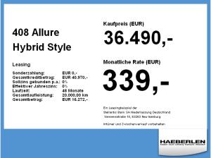 Peugeot 408 Allure Hybrid