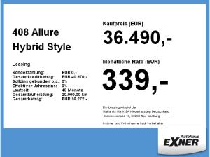 Peugeot 408 Allure Hybrid