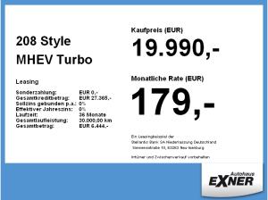 Peugeot 208 Style MHEV **Gewerbehammer**