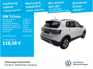 Volkswagen T-Cross 1.0 TSI Goal FrontAssist ACC DAB+ LED
