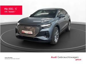 Audi Q4 e-tron Sportback 45 AHK LED LM 21" Navi RFK ACC Wärmepumpe