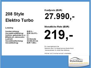 Peugeot 208 Style Elektro **Gewerbehammer**