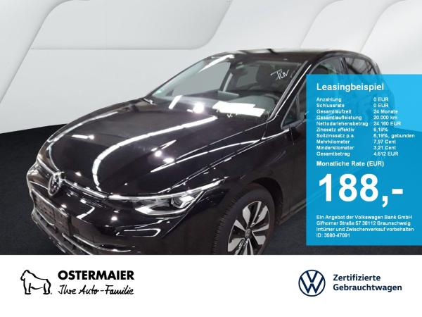 Volkswagen Golf VIII GOAL 1.5TSI ACC.AHK.NAVI+VC.2xPDC.LED.APP-C.LKRD-HZG.SHZ