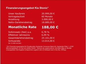 Kia Stonic Vision 1.2 Navi LED Kamera Klima Tempomat PDC