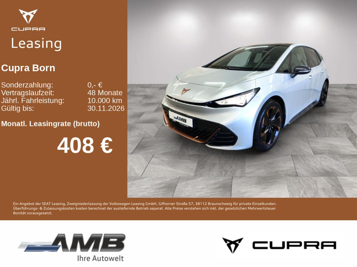 Cupra Born eBoost Pano/Schalensitze/Sitzhz/RFK/07.30Garantie