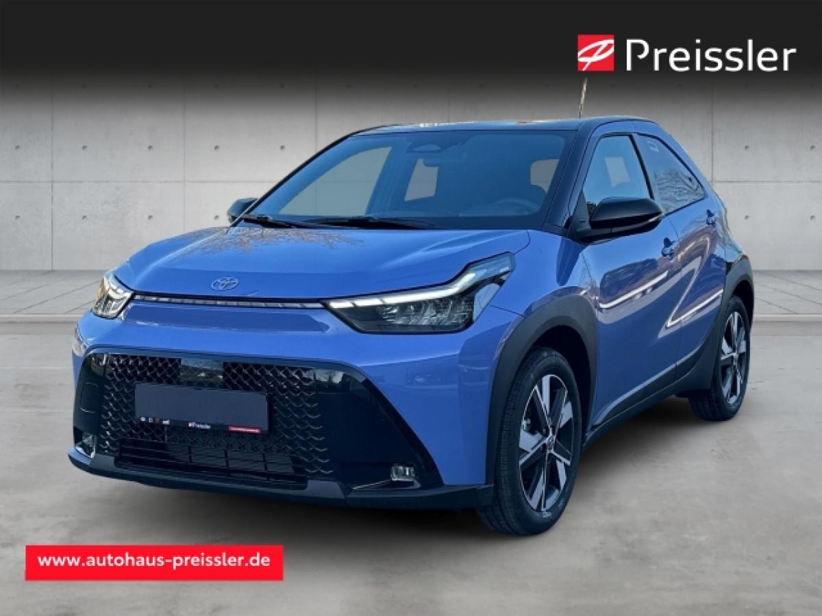 Toyota Aygo X Teamplayer 1,5 l Hybrid LED Apple CarPlay Android Auto Musikstreaming DAB Ambientebeleuchtung