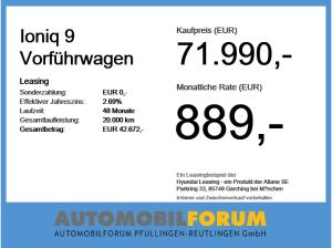 Hyundai IONIQ 9 Ioniq 9 Vorführwagen 110 kWh - 800V-Schnellladen