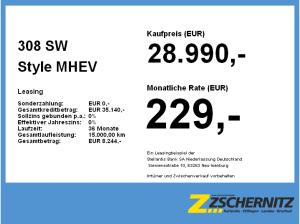 Peugeot 308 SW Style MHEV