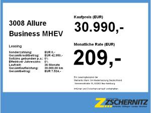 Peugeot 3008 Allure Business MHEV **Gewerbehammer**