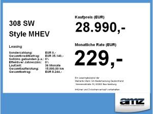 Peugeot 308 SW Style MHEV