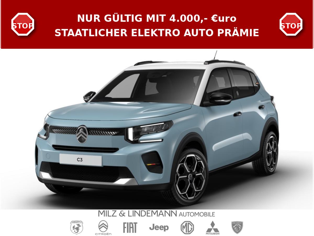 Citroën C3 E-C3 TEAM D ELEKTRO / !! INKL. 4.000,- € Elektro-Prämie als Anzahlung - Privat !! / FREI KONFIGURIE