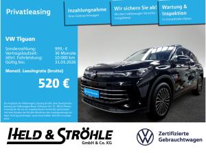 Volkswagen Tiguan Elegance 1.5 TSI eHybrid AHK MATRIX PANO