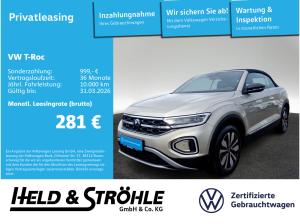 Volkswagen T-Roc Cabrio Goal 1.5 TSI ACC AHK LED+ NAVI RFK