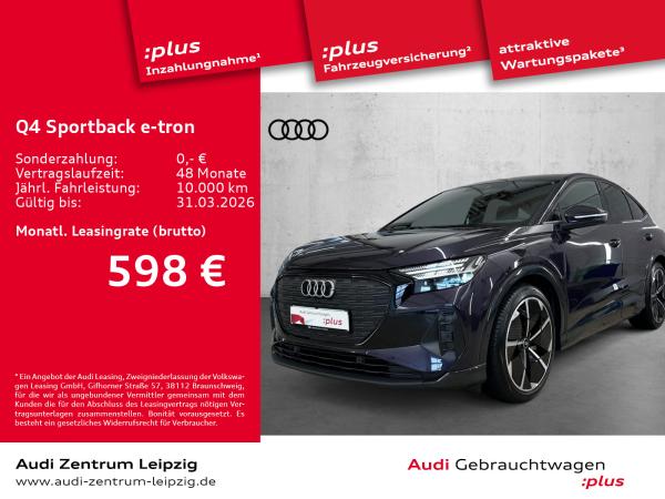 Audi Q4 e-tron Q4 Sportback 45 e-tron qu. *Matrix*AHK*HuD*Sonos*