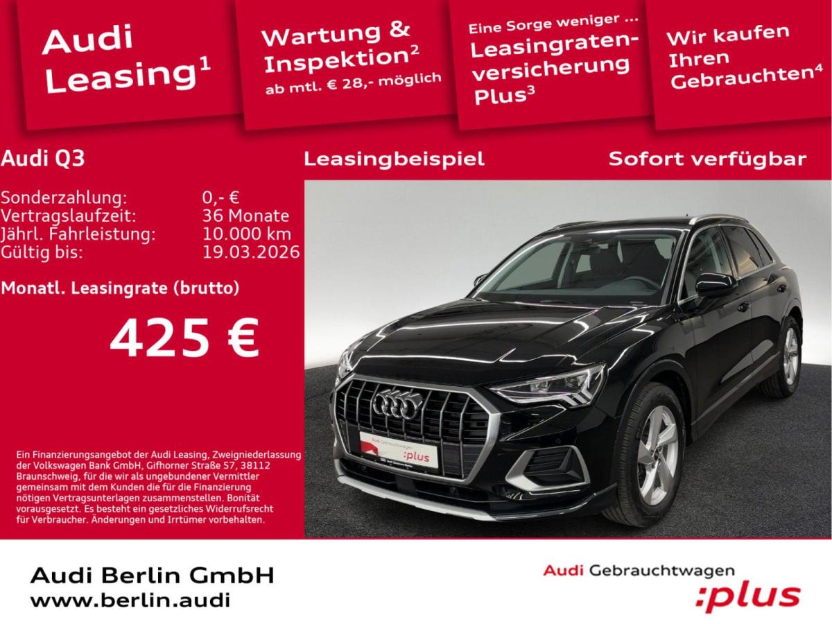 Audi Q3 advanced 35 TFSI S tr. AHK LED NAVI RFK