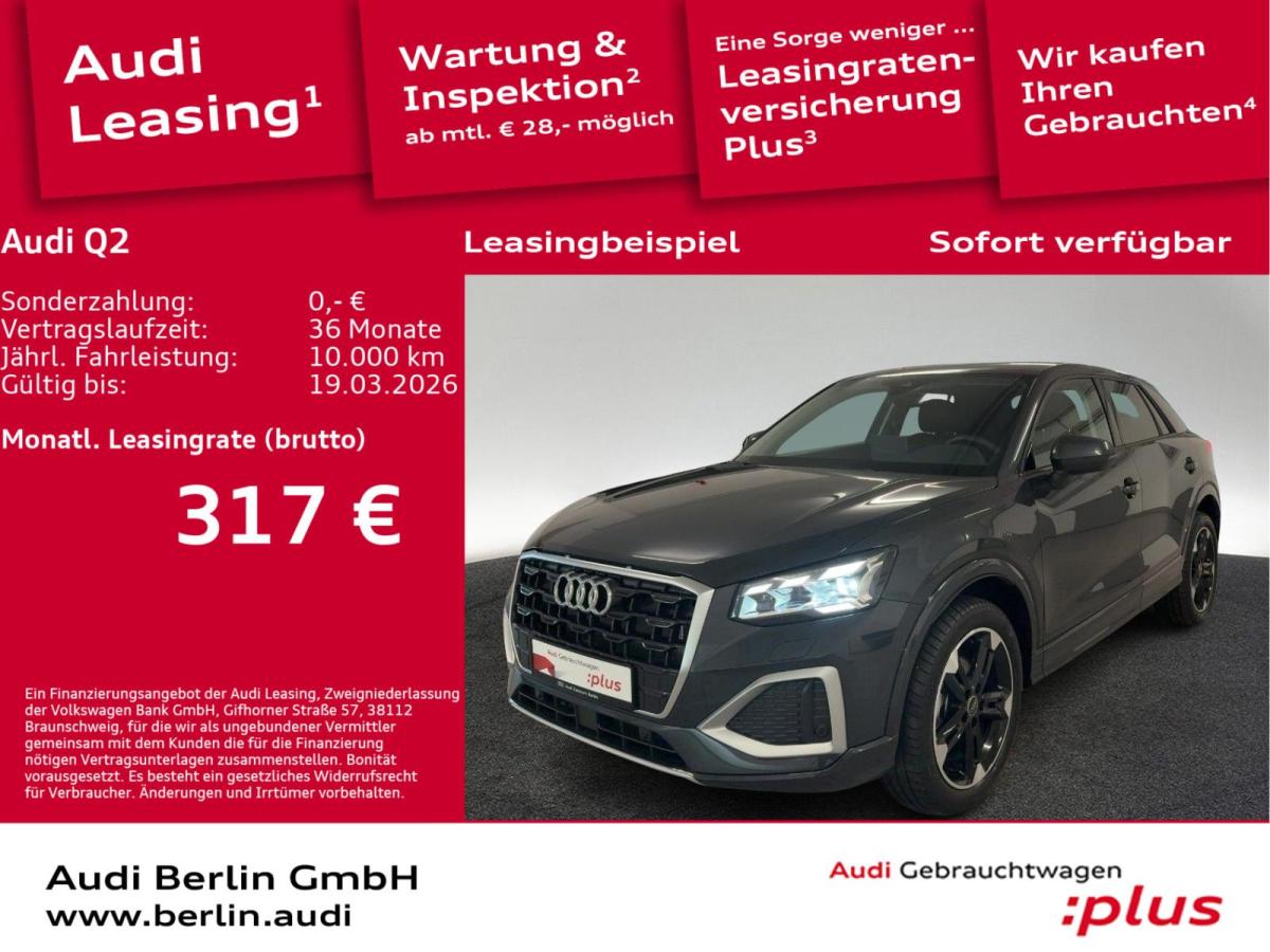 Audi Q2 Advanced 35 TFSI S tr. AHK MATRIX RFK VIRTUAL