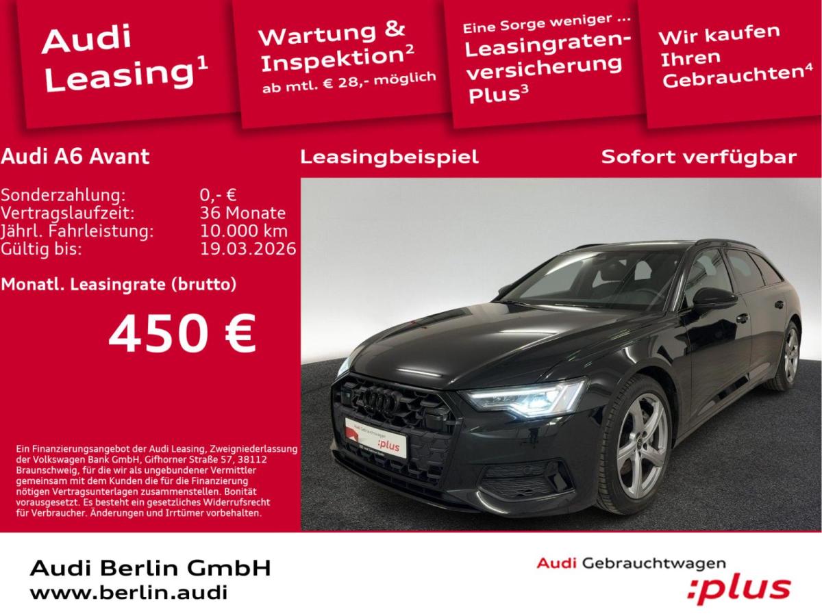 Audi A6 Avant Sport advanced 45 TDI qu.S tr. AHK RFK