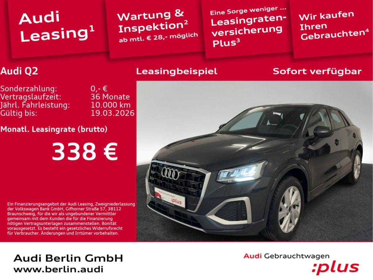 Audi Q2 Advanced 35 TFSI S tr. AHK LED RFK NAVI