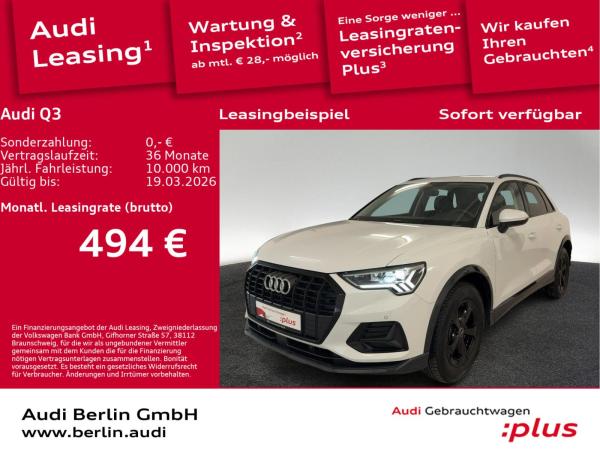 Audi Q3 advanced 35 TFSI S tr. AHK LED NAVI PDC