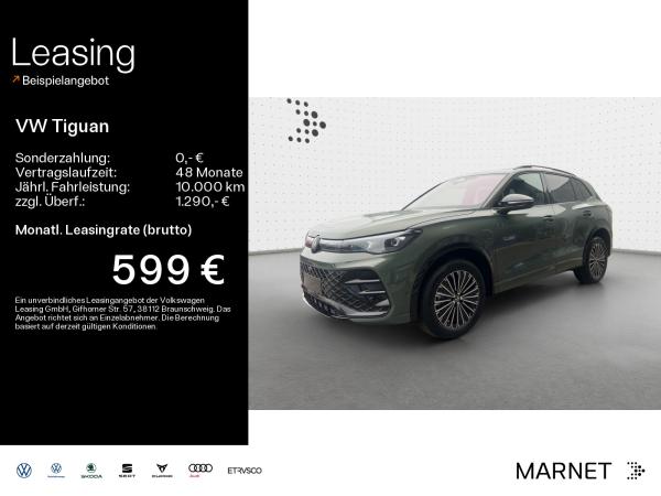 Volkswagen Tiguan R-Line 2,0 l TDI SCR 4MOTION 7-Gang-Doppelkupplungsgetrie be DSG