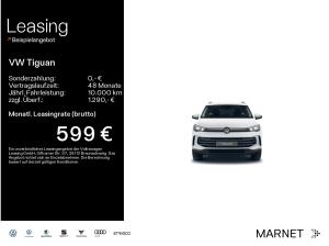 Volkswagen Tiguan Elegance 1,5 l eTSI OPF (1 7-Gang-Doppelkupplungsgetriebe DS G