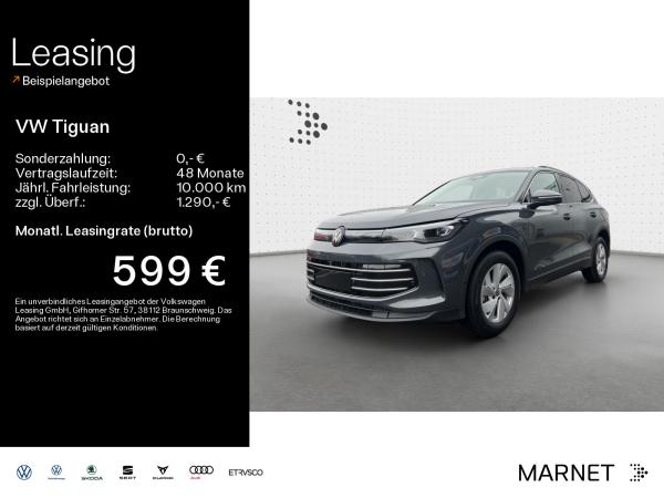 Volkswagen Tiguan Elegance 1,5 l eTSI OPF (1 7-Gang-Doppelkupplungsgetriebe DS G
