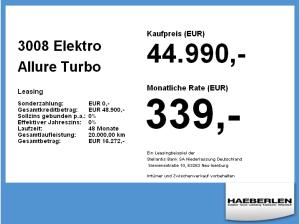 Peugeot 3008 Elektro Allure