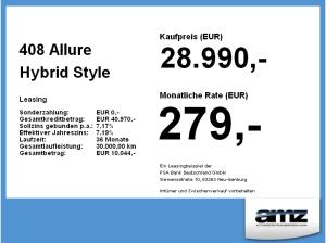 Peugeot 408 Allure Hybrid **Gewerbehammer**inkl. Zulassung**