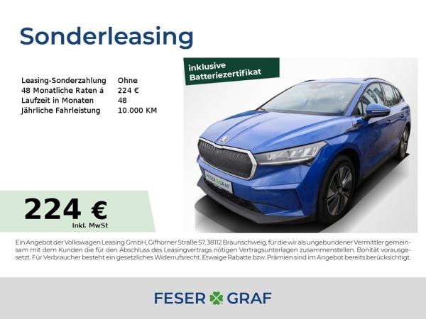 Abbildung Leasingangebot Skoda ENYAQ