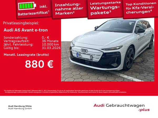 Audi A6 e-tron performance S line Pano AHK