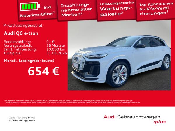 Audi Q6 e-tron performance S line AHK Matrix