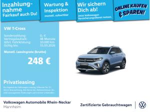 Volkswagen T-Cross 1.0 TSI Style DSG GAR 2029 Navi Kamera LED uvm