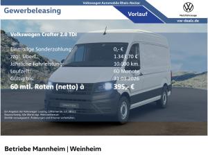 Volkswagen Crafter 35 Kasten HD 2.0 TDI Klima AHK PDC DAB